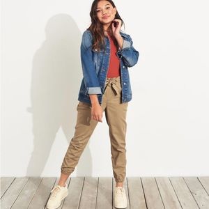 NWT HCO Ultra High-Rise Paper-Bag Joggers